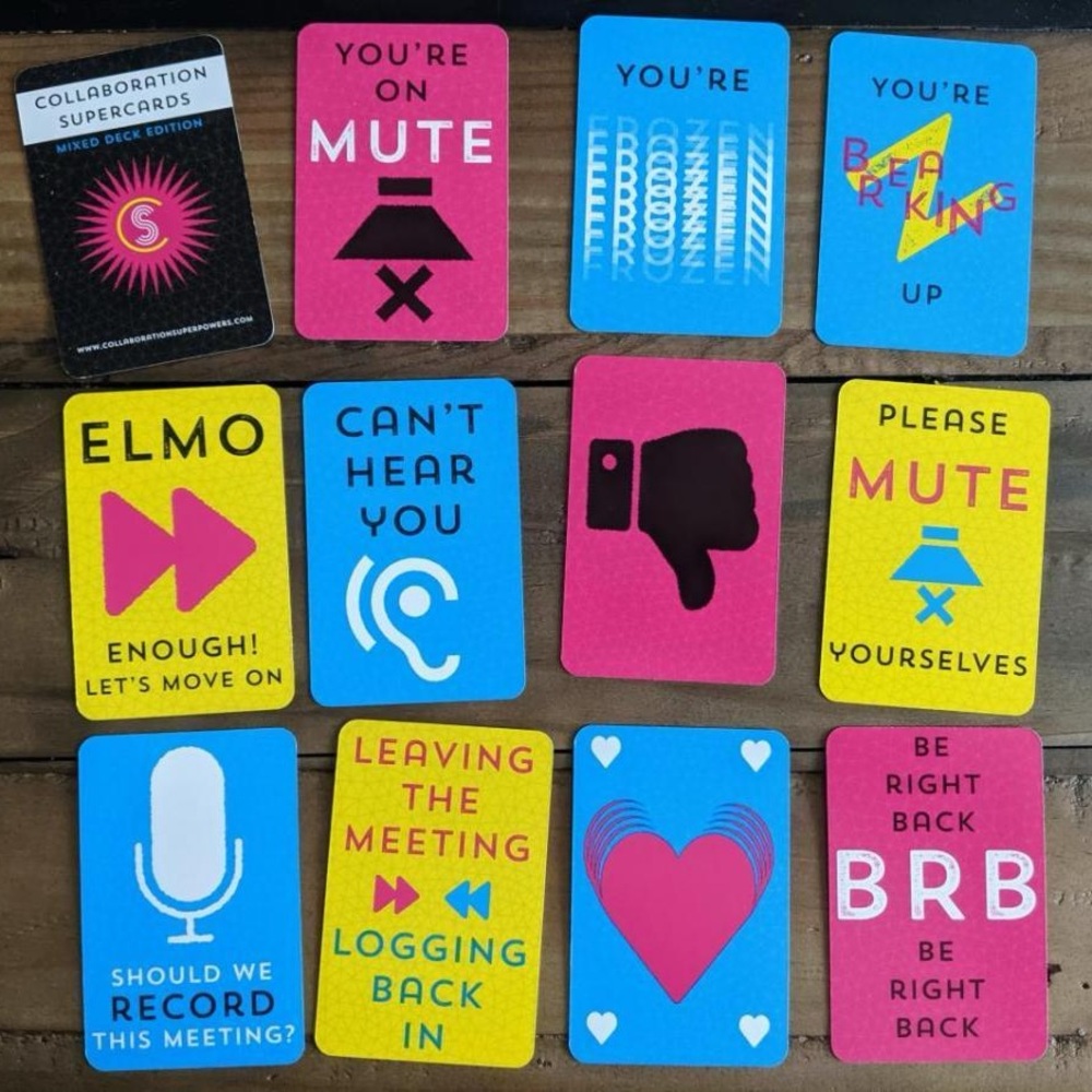 Set of 10 decks - Collaboration Supercards (24 cards each)